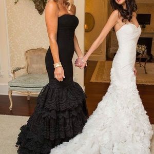 Tarikediz Black Customized Mermaid Gown